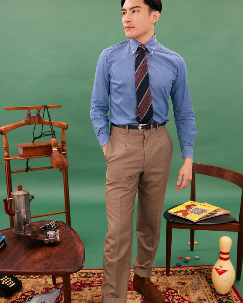 Western Leather Belt - Black