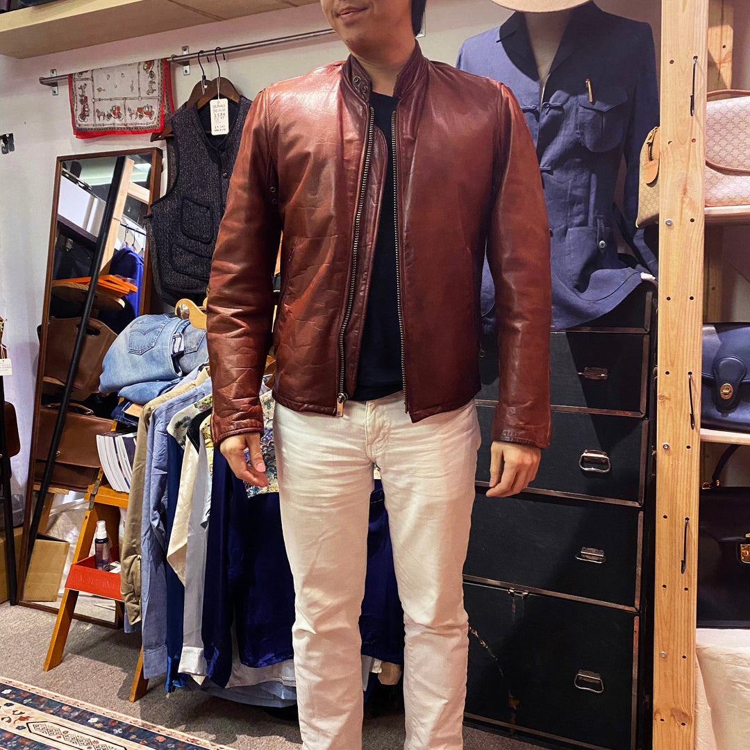 Fidelity Leathers - 1970's Racer Jacket & Fur Vest – Made In Eden