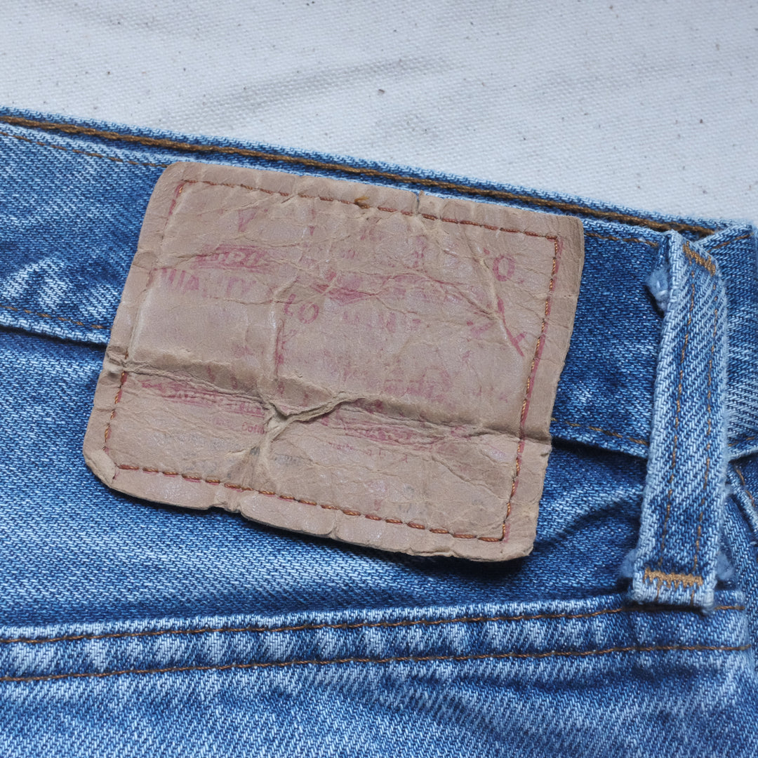 美色☆内股シングル 80s USA製 Levis 501 W38L36 オリジナル