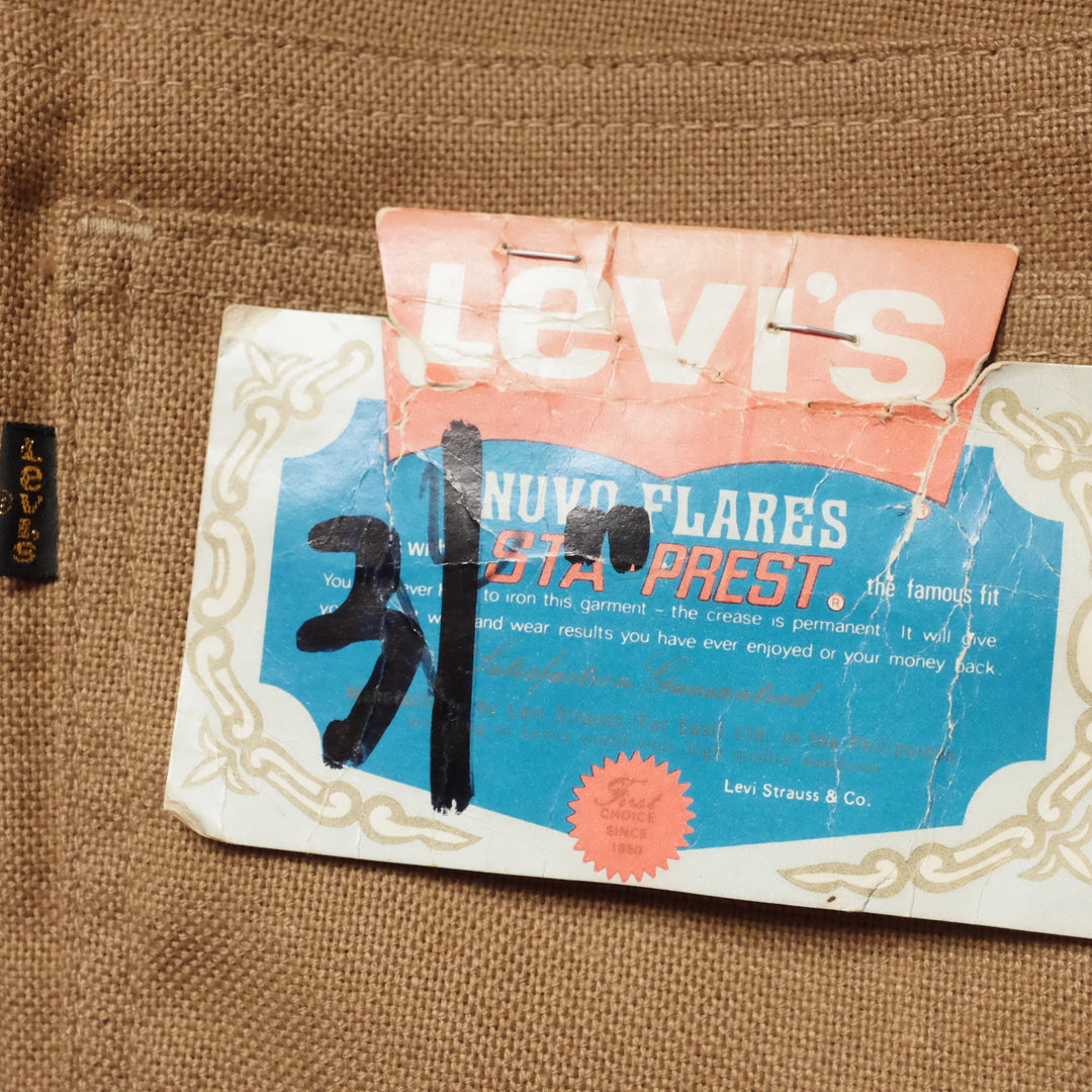 Original Levi's 1970's Deadstock Sta-Prest Chino W31 L28 – Made In