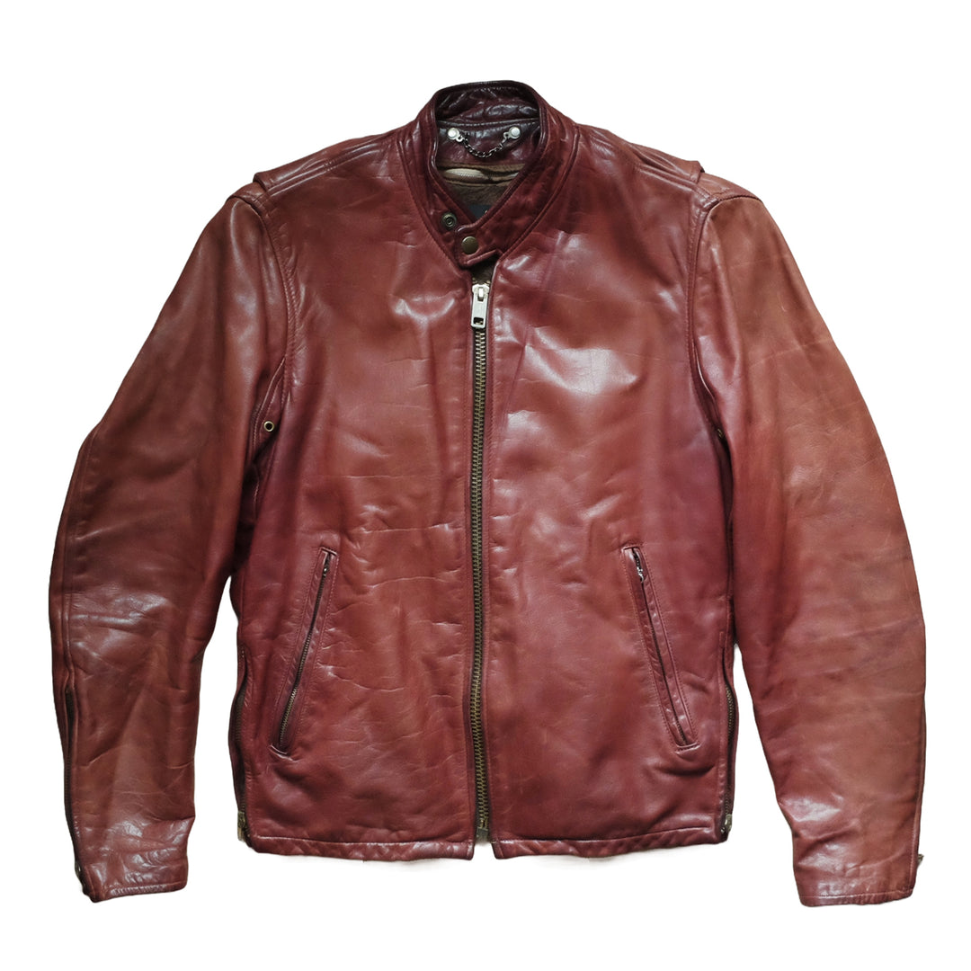 Fidelity Leathers - 1970's Racer Jacket & Fur Vest – Made In Eden