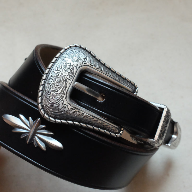 Western Leather Belt - Horween