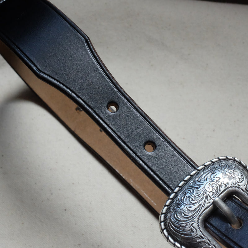 Western Leather Belt - Horween
