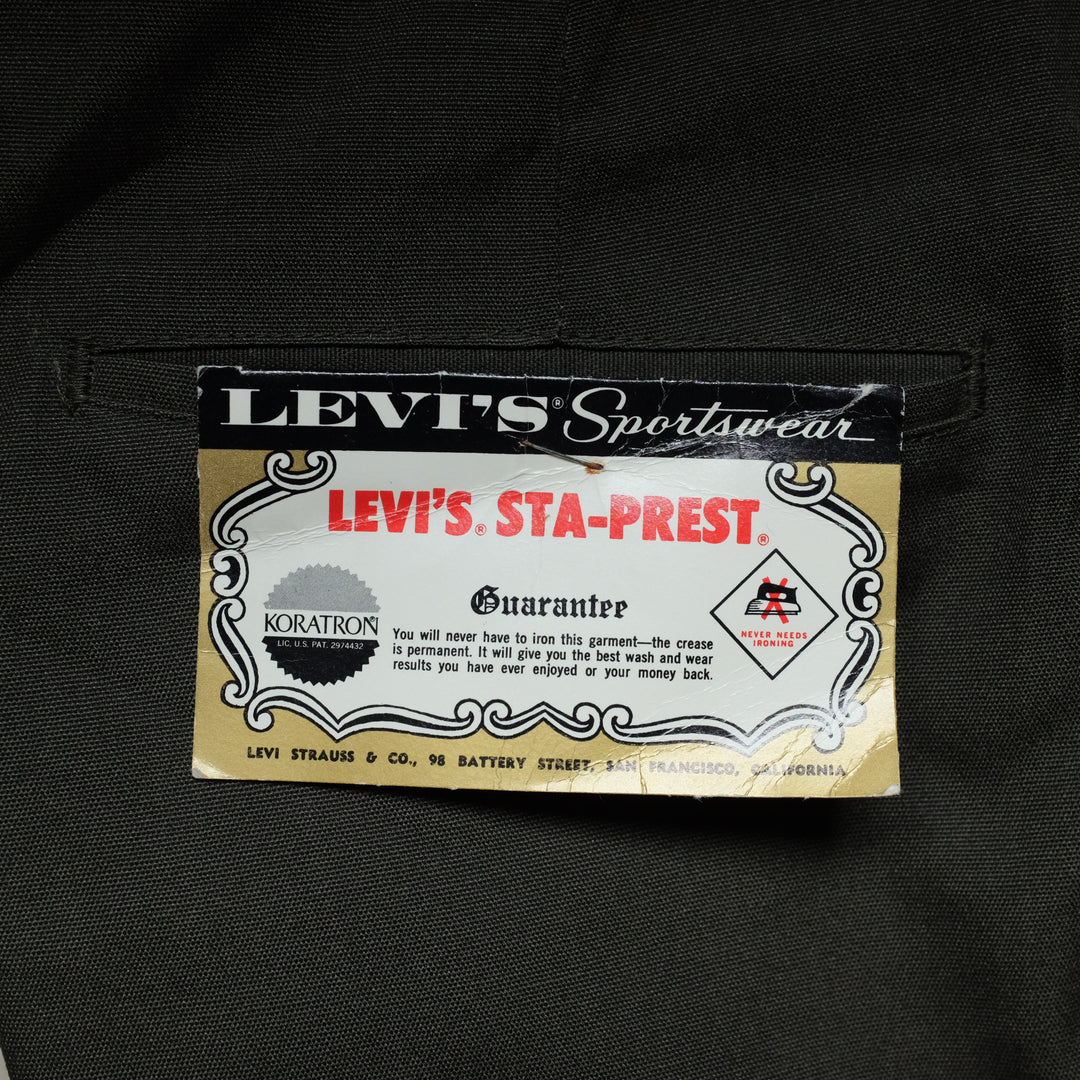 Original Levi's 1960's Deadstock Sta-Prest Chino W31 L32 – Made In