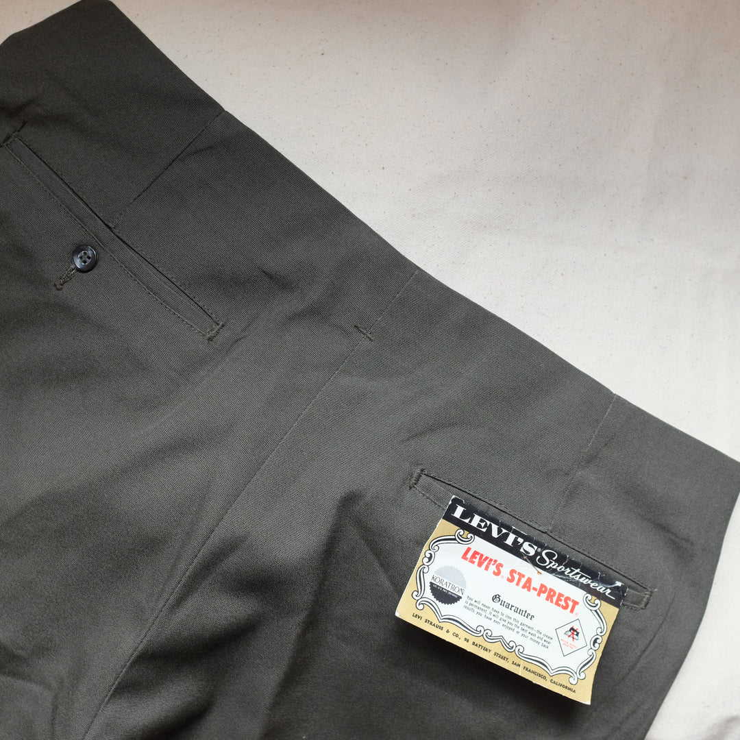 Original Levi's 1960's Deadstock Sta-Prest Chino W31 L32 – Made In
