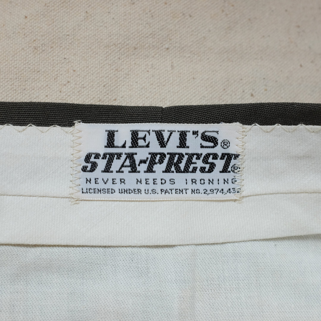 Original Levi's 1960's Deadstock Sta-Prest Chino W31 L32 – Made In