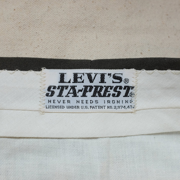 Original Levi's 1960's Deadstock Sta-Prest Chino W31 L32 – Made In