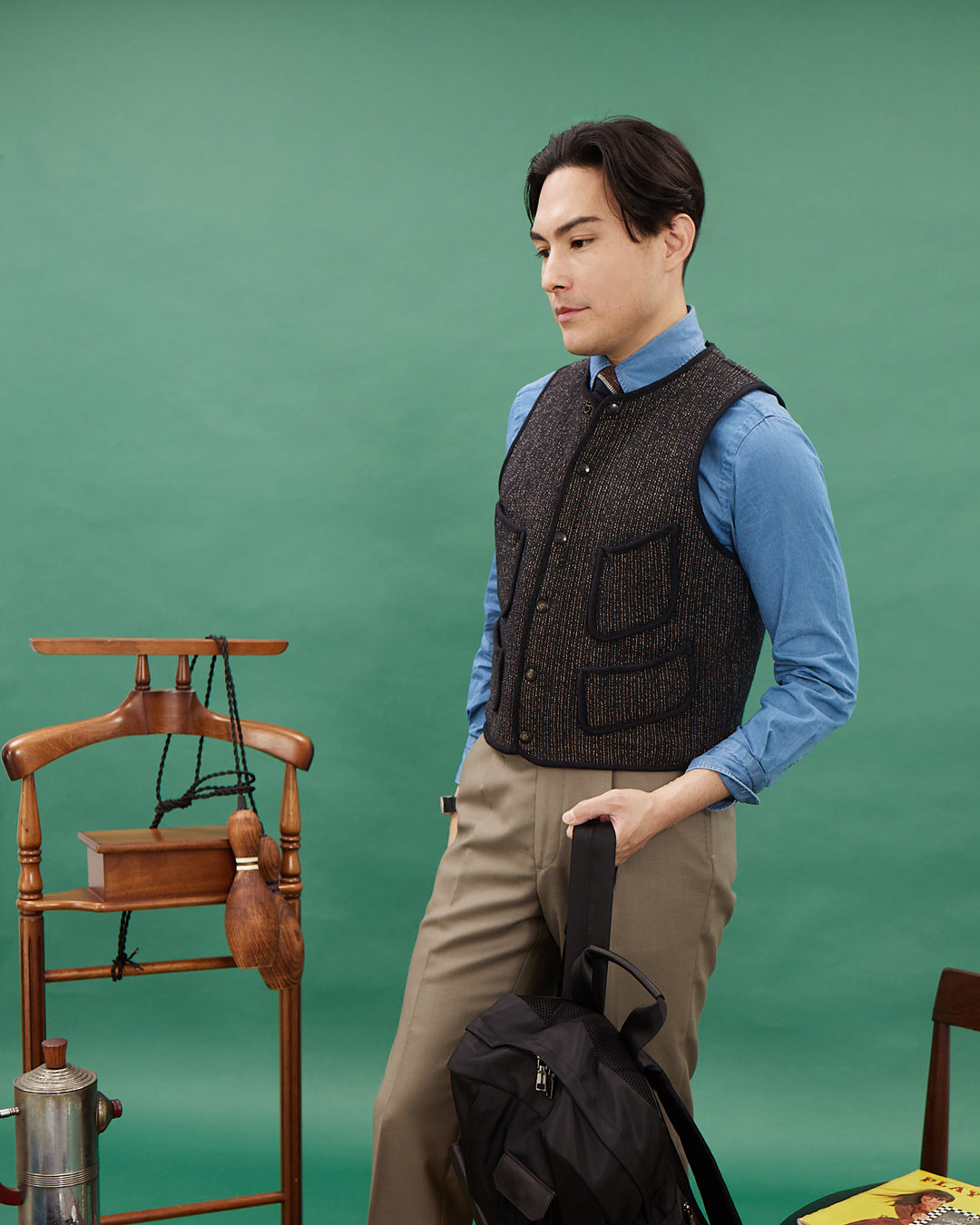 Brown's Beach - 1960's Vest – Made In Eden