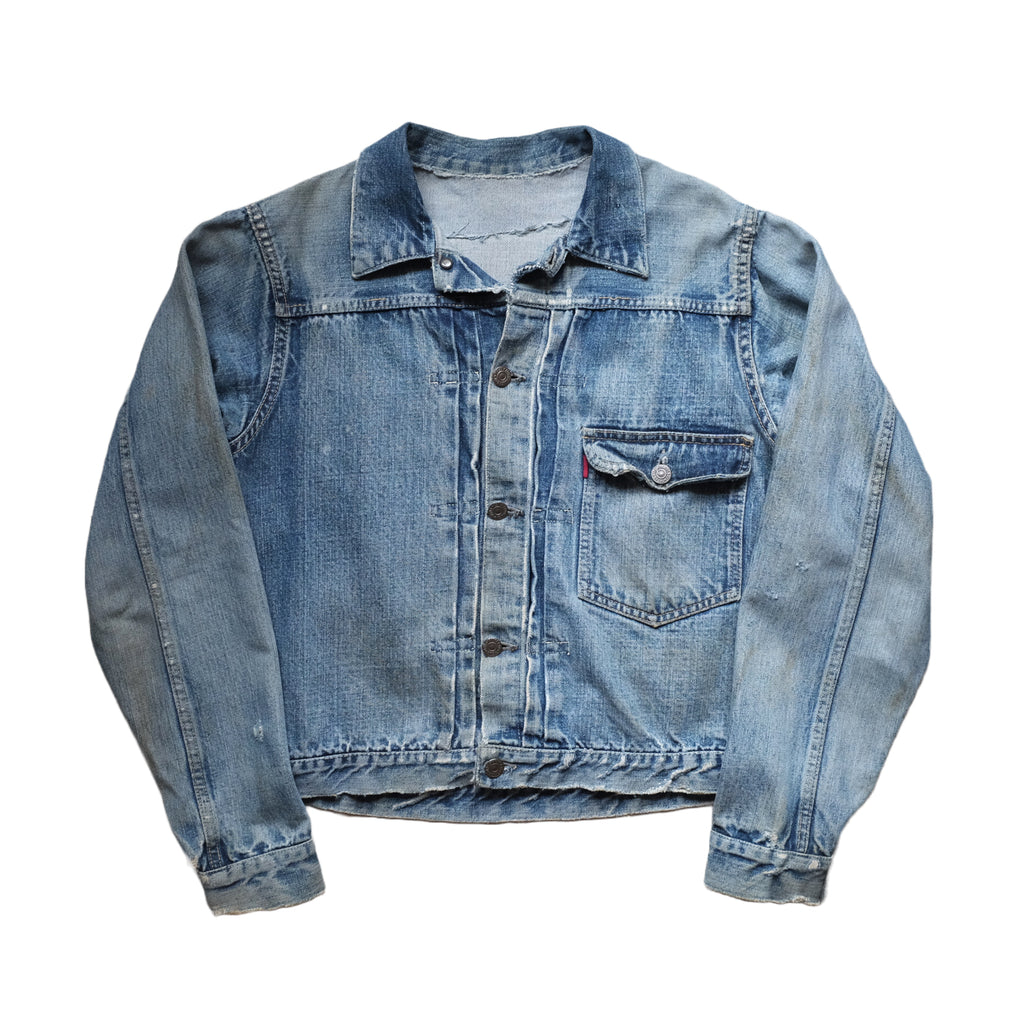 506冊限定 Levi's VINTAGE DENIM JACKETS TYPE Vintage 1947 Levis Type 1 Jacket 506XX Blouse, M/L, Big E