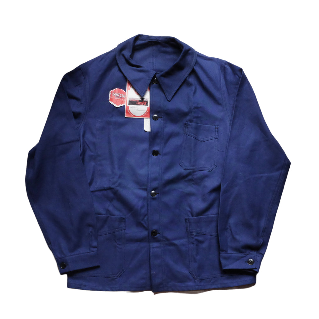 DEAD＆BIG SIZE 1950s french work jacket Vetement Combet - Deadstock 1950's French Work Jacket – Made In Eden