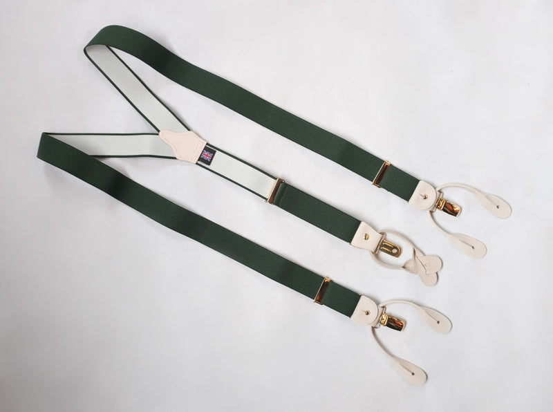 albert thurston braces suspenders walking dapper hong kong forest green 2 in 1 吊帶 香港