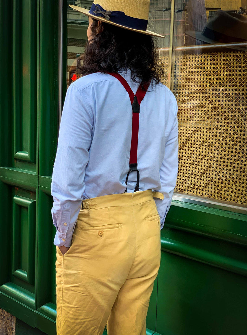 albert thurston braces suspenders walking dapper hong kong wine rota trousers 吊帶 香港