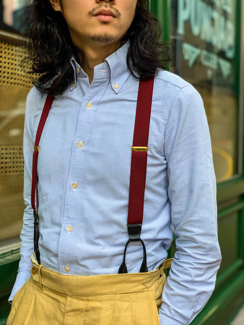 Wine Braces - Albert Thurston- Walking Dapper- Hong Kong – Made In Eden