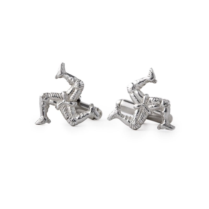 Isle of Man 925 Silver Cufflinks