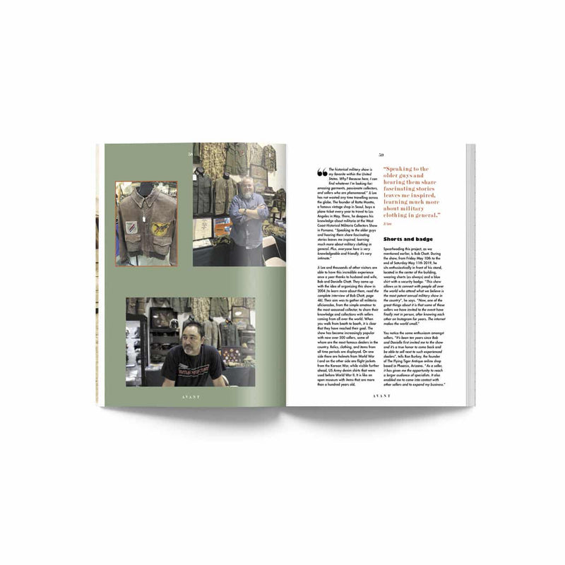 Avant Magazine vol.2 vintage american militaria collectors hunters