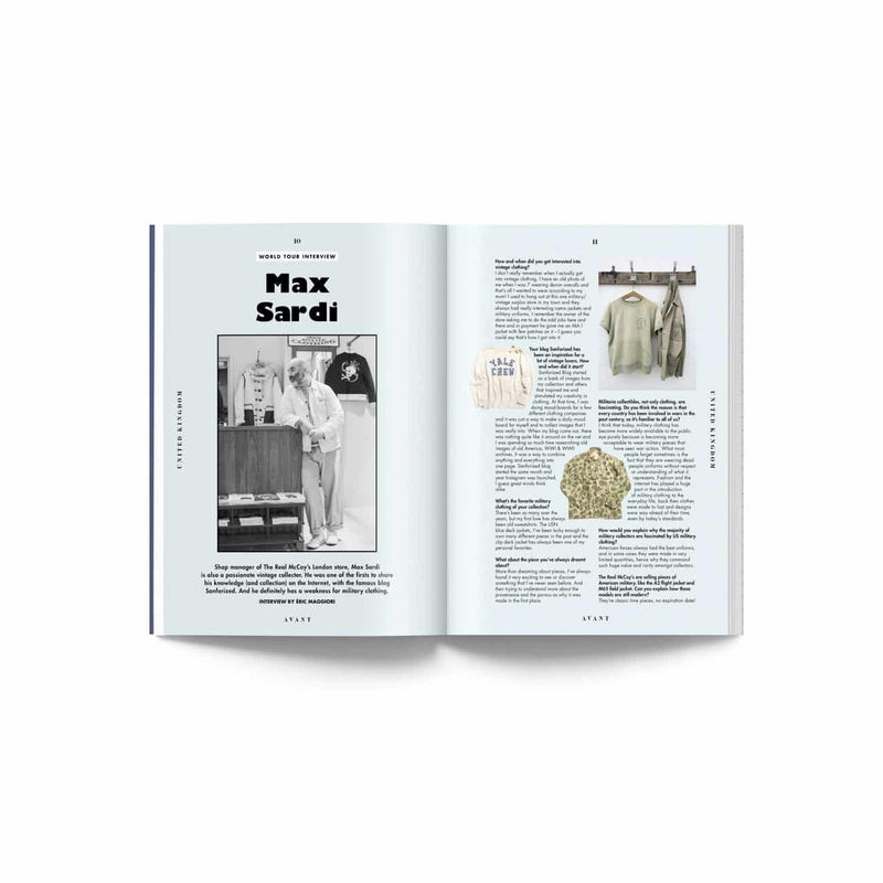 Avant Magazine vol.2 vintage american militaria max sardi