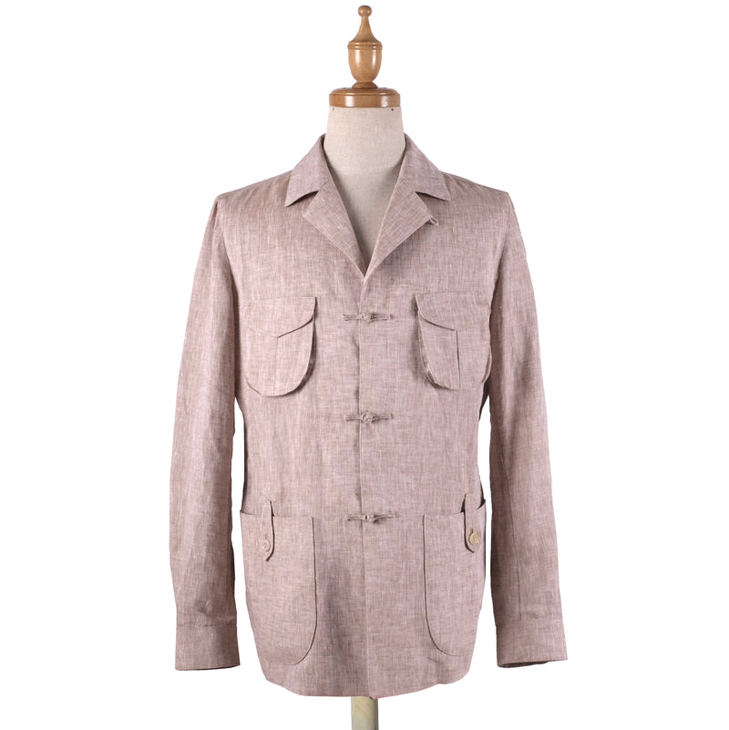 Walking Dapper specials linen safari jacket