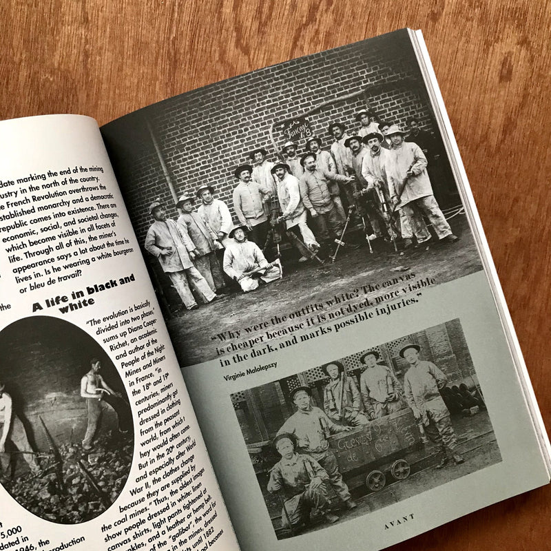 Avant Magazine vol.3 vintage french workwear workers