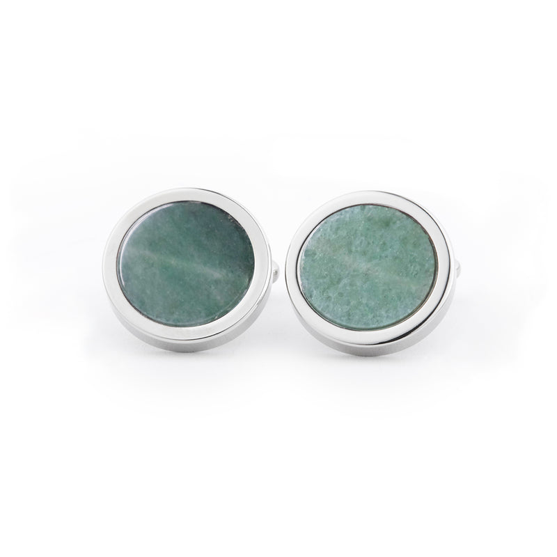 Natural Aventurine Cufflinks