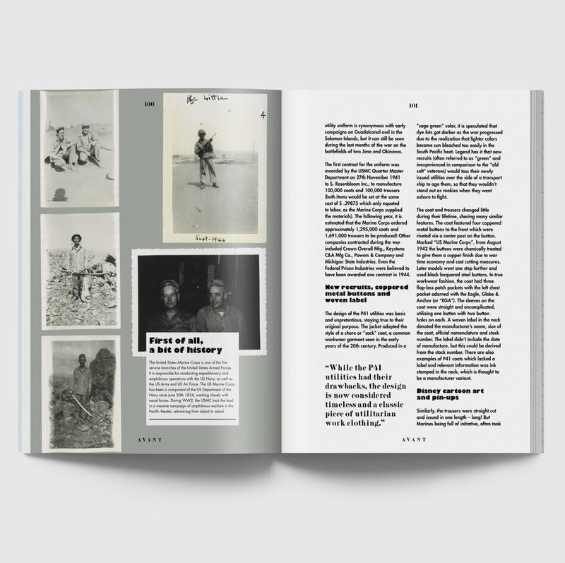 Avant Magazine vol.2 vintage american militaria history