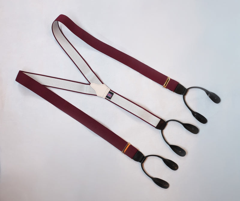 albert thurston braces suspenders walking dapper hong kong wine Italian leather 吊帶 香港